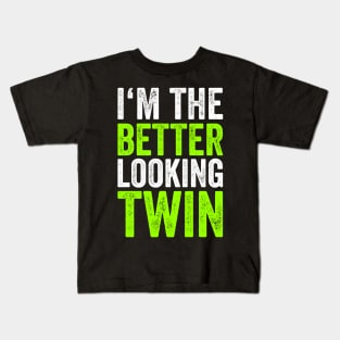 Funny Twins Shirt Birthday Gift Sibling Twin Kids T-Shirt
